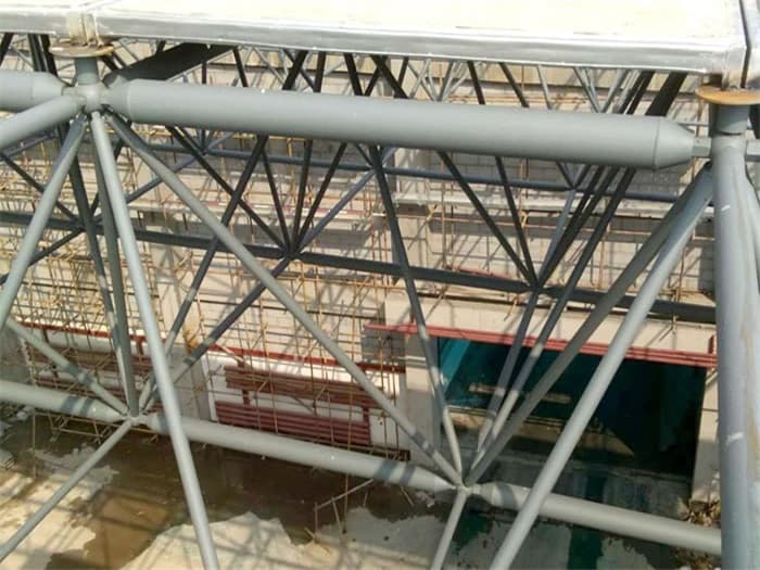 绍兴公安局网架天基板屋面
